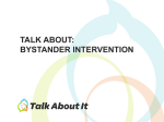 Bystander Intervention Strategies