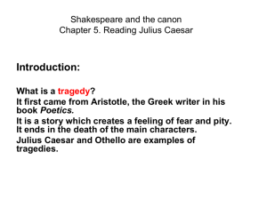 Julius Caesar Quote (Act I, Scene II).