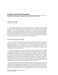 Family and Social Dynamics - Florida Atlantic University