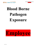 Bloodborne Pathogen Exposure EMPLOYEE