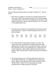 Probability and Statistics