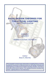 12 Basic Design Theory .indd - Mainstage Theatrical Supply