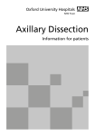Axillary Dissection - Oxford University Hospitals