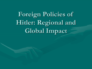 Regional and Global Impact of Authoritarian Regimes