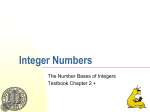 Positional integer number representation
