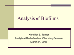 Analysis of Biofilms