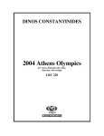 2004 Athens Olympics Cover