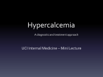 Hypercalcemia