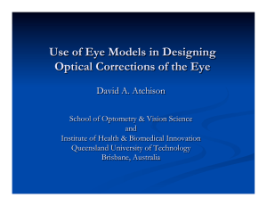 Atchison Eye Models For Correction