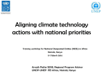 7 Presentation on Aligning CTCN Activities with National Priorities
