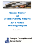 2011 Annual Oncology Report