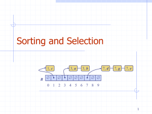 Analysis of Algorithms