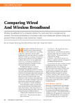 Comparing Wired And Wireless Broadband