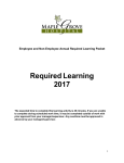 Annual Required Learning for Maple Grove