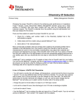 Chemistry ID Selection - TI E2E Community