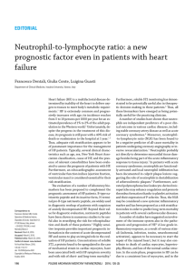 a new prognostic factor even in patients with heart failure