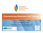 Chemotherapy Resistant T-cell