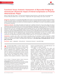 Functional Versus Anatomic Assessment of Myocardial Bridging by