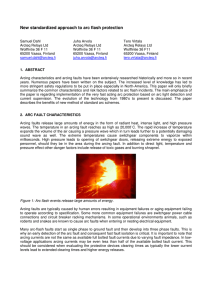 New standardized approach to arc flash protection