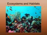 Ecosystems and Habitats