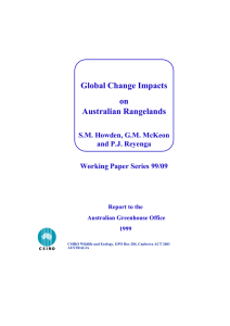 Global Change Impacts on Australian Rangelands