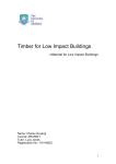 Timber for Low Impact Buildings - MA/ad 2011-12