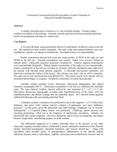 Concurrent Corticosteroid and bevacizumab (Avastin) Treatment of