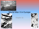 World War II in Europe