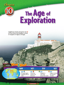 Chapter 10: The Age of Exploration