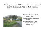 An heterologous effect of MMR vaccine will induce remission in