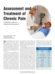 Assessment and Treatment of Chronic Pain