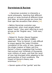 Darwinism - IslamNewcastle