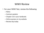 WWII Review
