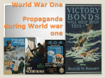 World War One Propaganda