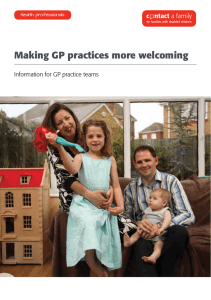 Making GP practices more welcoming