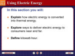 Using Electric Energy - juan-roldan
