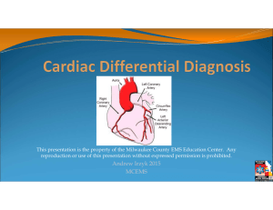 Cardiac Differential Diagnosis