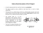 Valence Bond description of the CO ligand