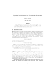 Epsilon Substitution for Transfinite Induction