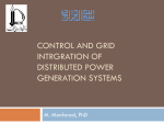 Control and Grid Synchronization for Distributed Power Generation