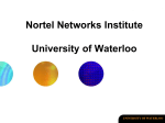 CST - University of Waterloo