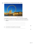 The London Eye is one of the largest observation wheels in the