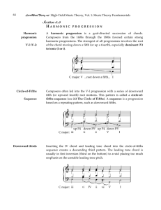 Harmonic Progression - LearnMusicTheory.net
