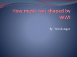 Music of WWI