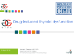 Drug-induced thyroid dysfunction