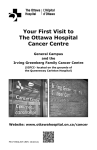 Your First Visit To The Ottawa Hospital Cancer Centre