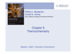 Chapter 8 Thermochemistry