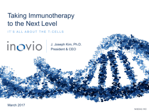 Taking Immunotherapy to the Next Level