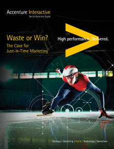 Waste or Win? The Case for Just-in-Time Marketing