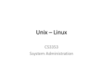 Unix – Linux